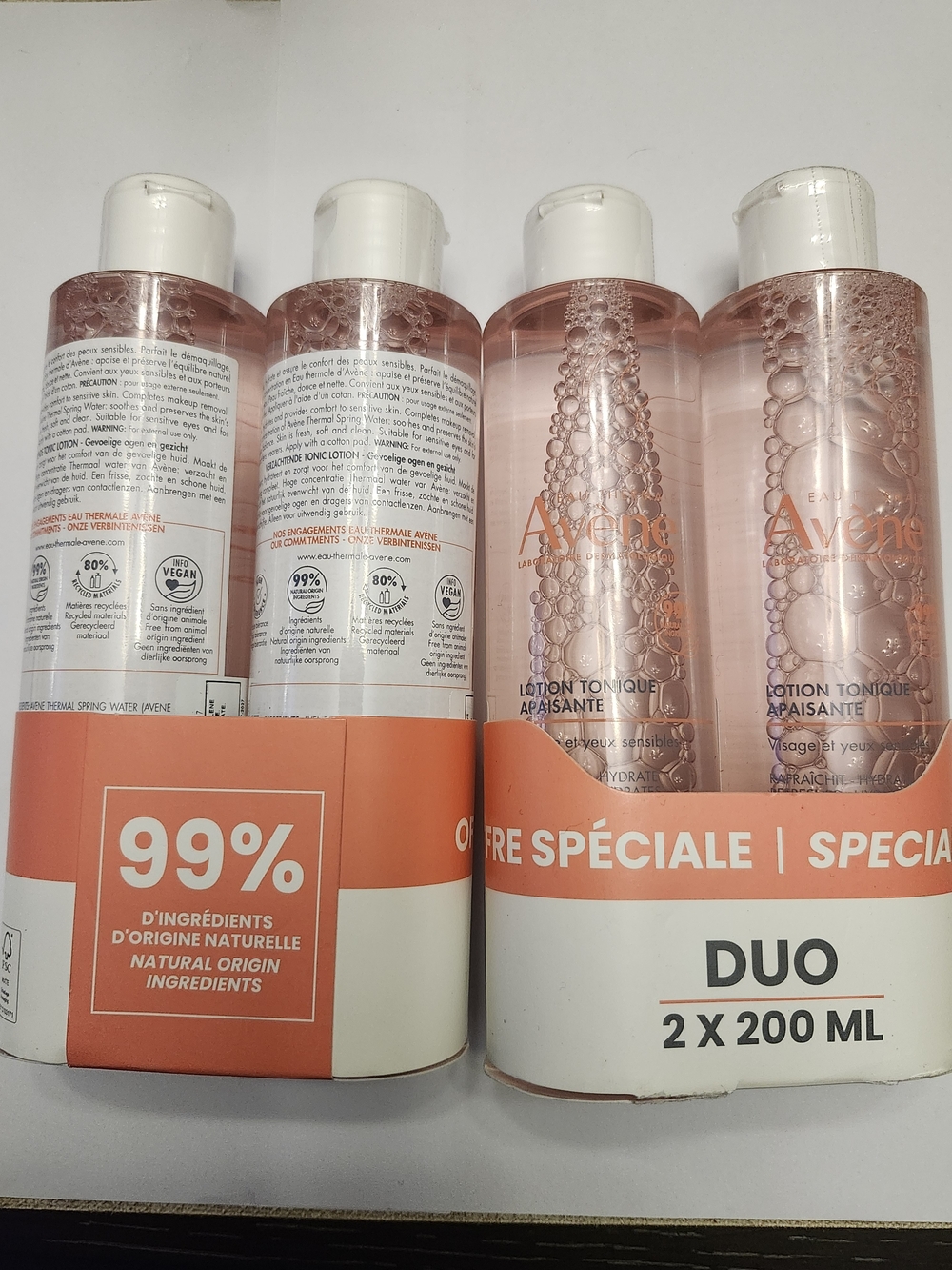 Avene Lotion Tonique Duo Pack Set Of 2